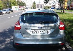 Угнан Ford Серебряный металлик Санкт-Петербург 19.08.2014 13:30 (112)