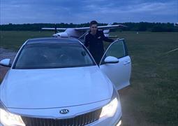 Угнан Kia Белый Новосибирск 18.08.2020 02:30 (1156)