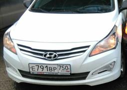 Угнан Hyundai Белый Москва и МО 09.02.2016 06:04 (277)