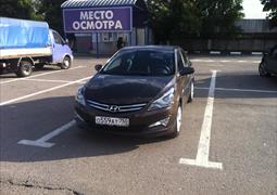 Угнан Hyundai Коричневый Москва и МО 07.04.2016 21:00 (289)