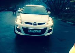 Угнан Mazda Белый Москва и МО 21.06.2016 21:30 (321)