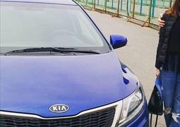 Угнан Kia Синий Санкт-Петербург 25.08.2018 08:30 (595)