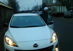 Угнан Mazda Белый металлик Москва и МО 17.02.2014 00:00 (64)