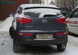 Угнан Kia Серый Санкт-Петербург 10.12.2019 11:00 (992)